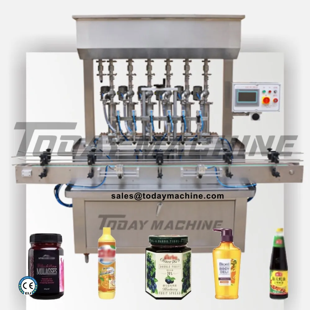 Автоматическая машина для розлива и маркировки небольших бутылок упаковки