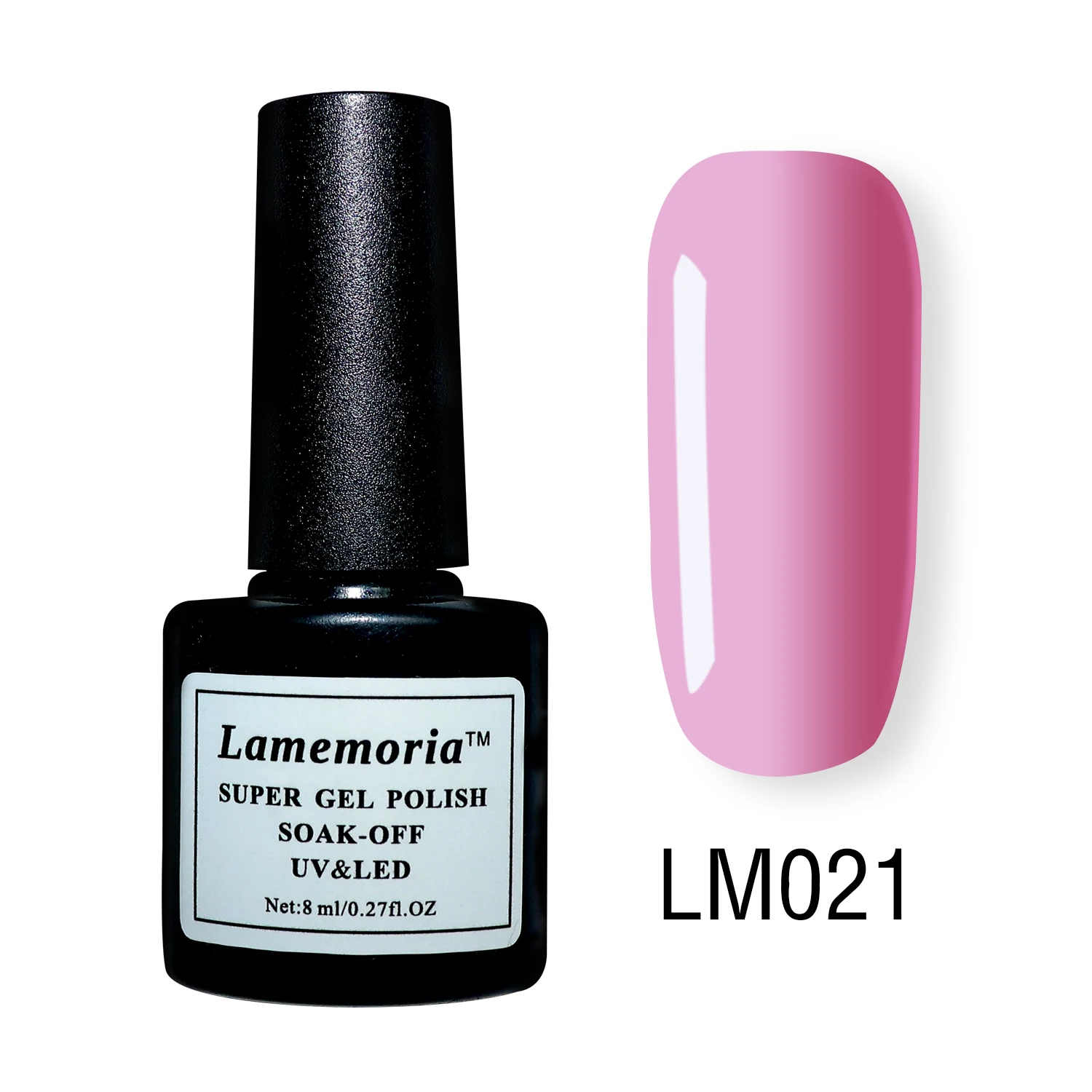 LM021 56 цветов, чистый Гель-лак для ногтей, черный, белый цвет, 8 мл, полуперманентный УФ-лак для ногтей, декоративный светодиодный - Цвет: LM021