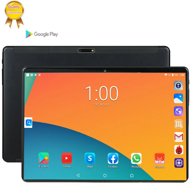 Супер планшет LZW 128G Global 3g wifi Sea Bluetooth Android 9 0 10 дюймов Восьмиядерный 6 ГБ ОЗУ 128 Гб ПЗУ