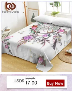 Постельные принадлежности Outlet Dreamcatcher Комплект постельного белья цветочный шикарный пододеяльник богемный весенний дух постельное белье розовый домашний текстиль для девочек 3 шт