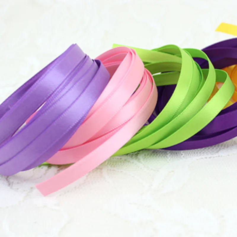 10 ярдов/партия атласная лента 6 мм | Дом и сад