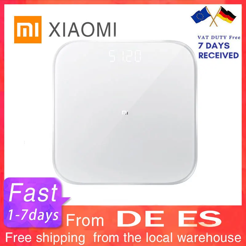 Оригинальные весы Xiaomi Mi Smart Weight Scale 2 Bluetooth 5 0 цифровые тест баланса работа с