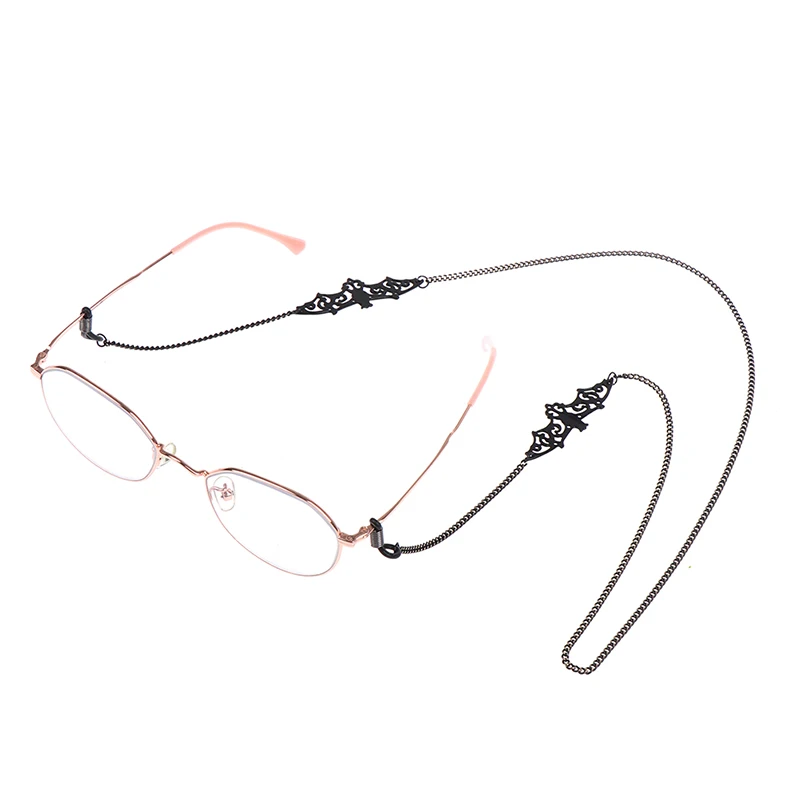 Women Black Fashion Bat Glass Beaded Sunglass Eyeglass Chain Crown Pendant Metal Reading Glasses Chain Eyewear Cord Lanyard
Women Black Fashion Bat Glass Beaded Sunglass Eyeglass Chain Crown Pendant Metal Reading Glasses Chain Eyewear Cord Lanyard