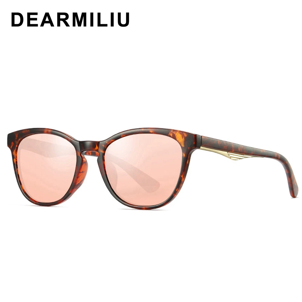Женские очки-авиаторы DEARMILIU поляризационные очки в оправе кошачий глаз с линзами