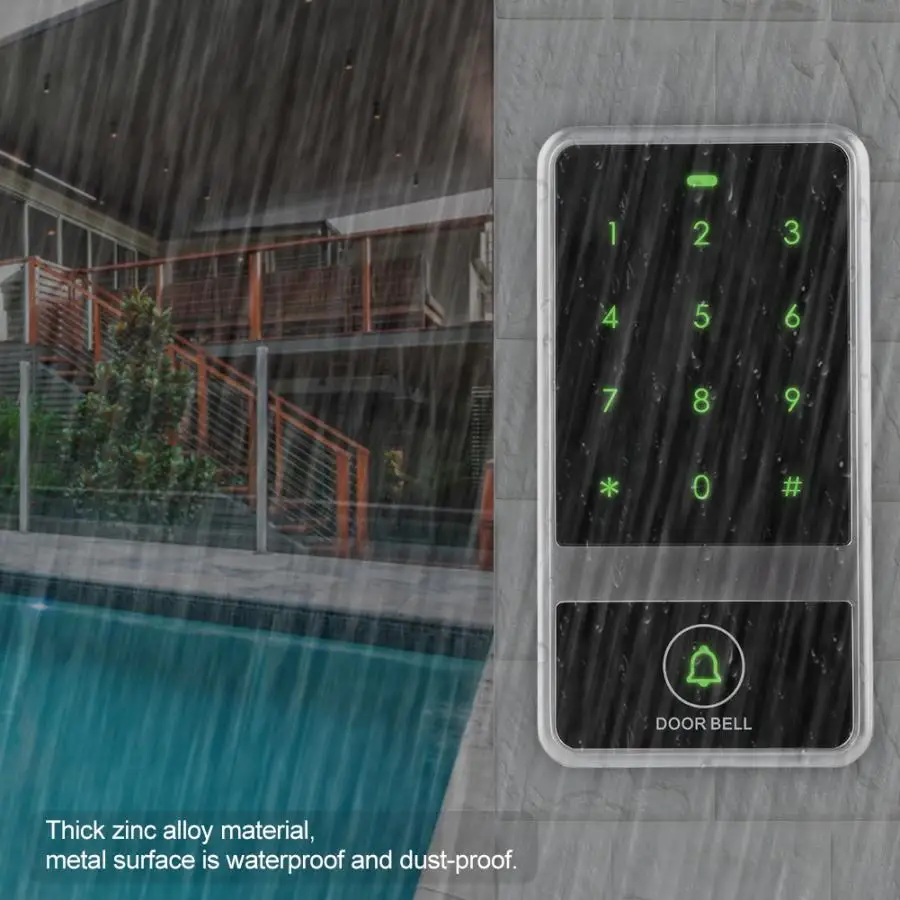 Наборы контроля доступа сенсорная клавиатура считыватель ID карт пароль дверной