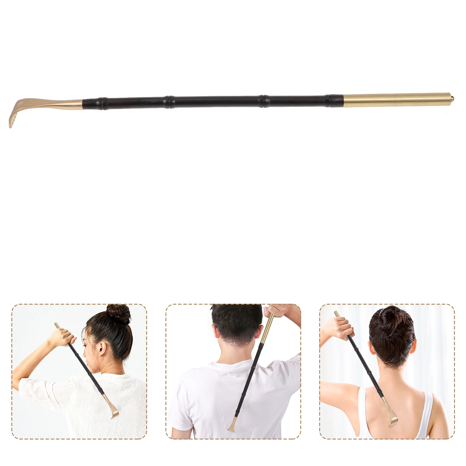 

1Pc Durable Wooden Back Scratchers Practical Back Scratching Massage Tool