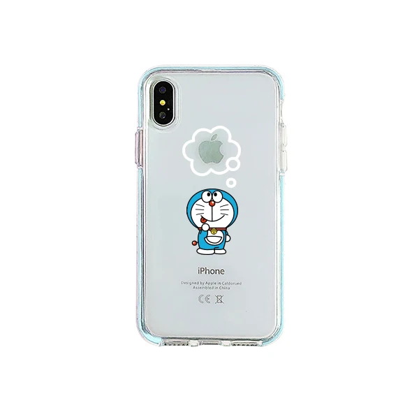 4 Японский милый Аниме Doraemon Moomin Красочные края чехол для телефона для iphone 11 pro X XS Max Xr 7 8 6 6s plus прозрачный мягкий силиконовый чехол - Цвет: 4