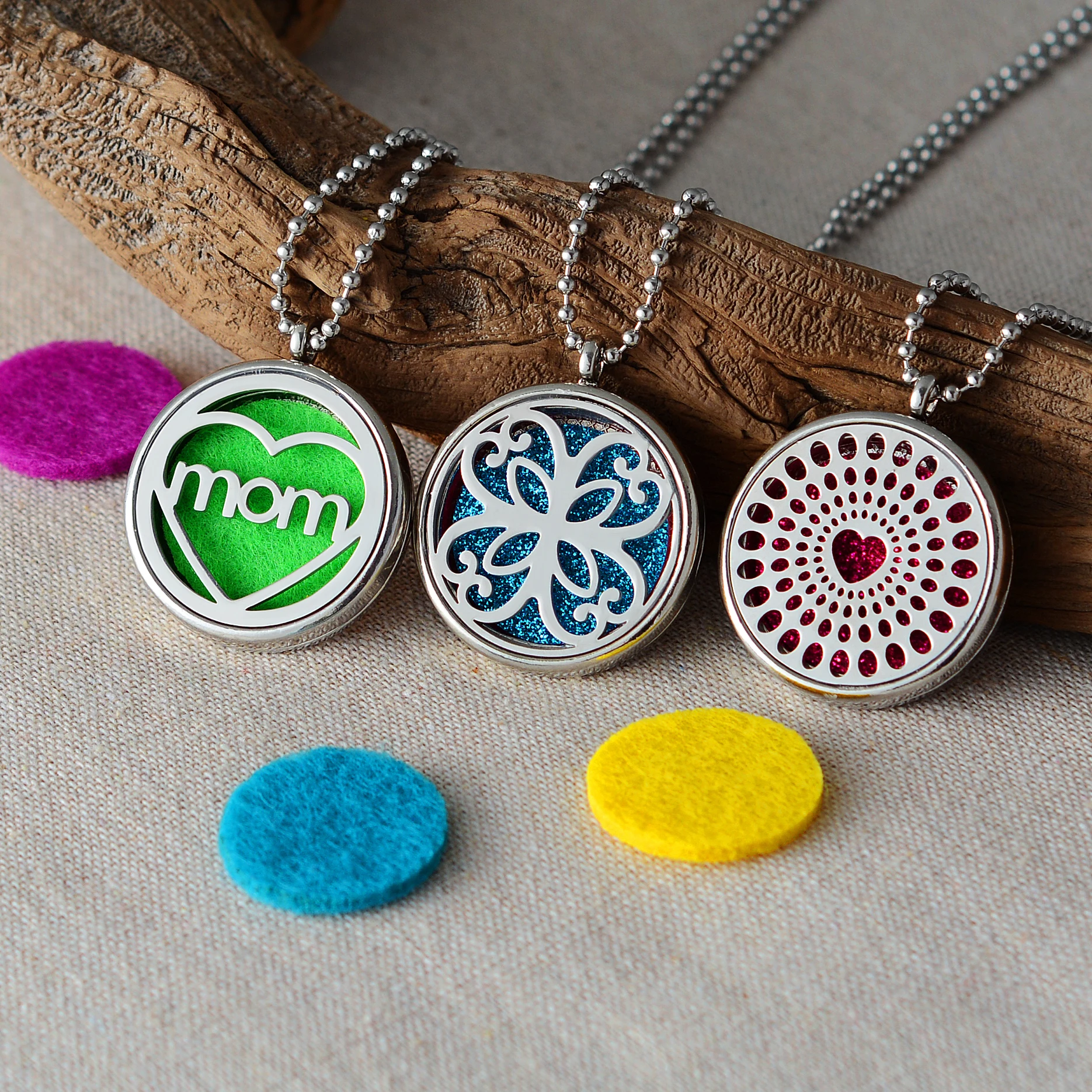 Арома диффузор Цепочки и ожерелья открывающийся старинный Винтаж медальон кулон