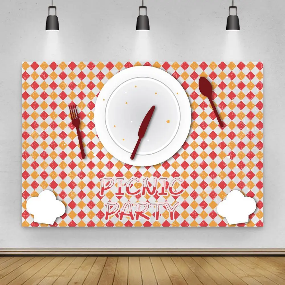 

Outdoor Famliy Picnic Party Photo Backgrounds Newborn Baby Shower Food Pet Portrait Photography Backdrops