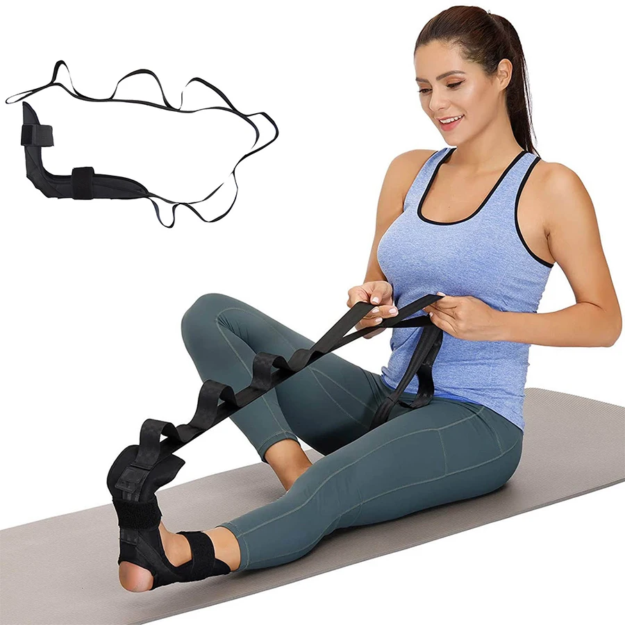 

Yoga Ligament Stretching Belt Foot Rehabilitation Strap Stretcher Leg Ankle Fitness Training Joint Correction Sports Rope Lacing