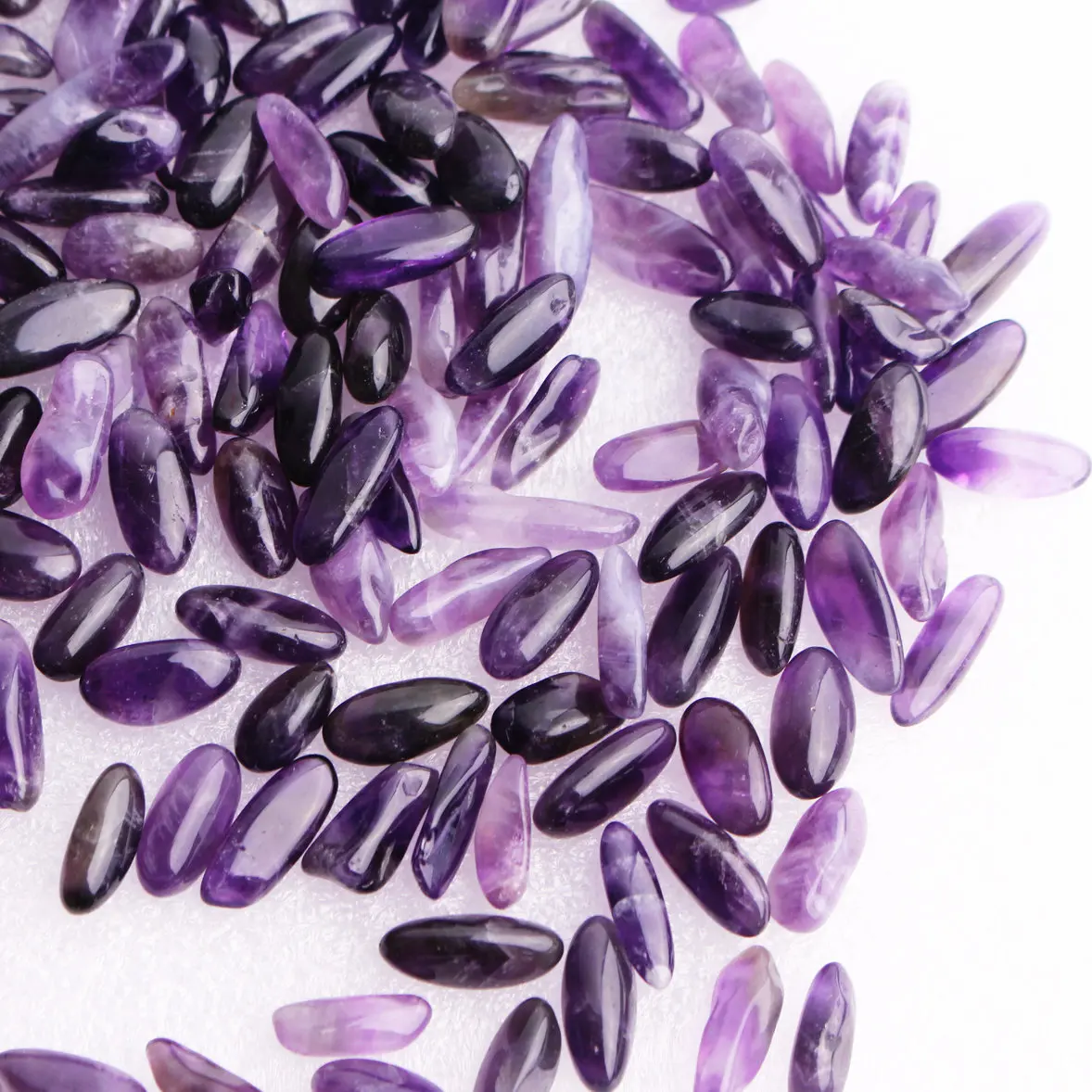 Натуральный Аметист зуб гравий полировка камень для аквариума домашнее