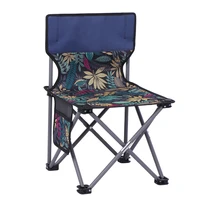 folding fishing chair 2021 fall outdoor portable comfortable armless chair with carry bag for camping fishing sports events