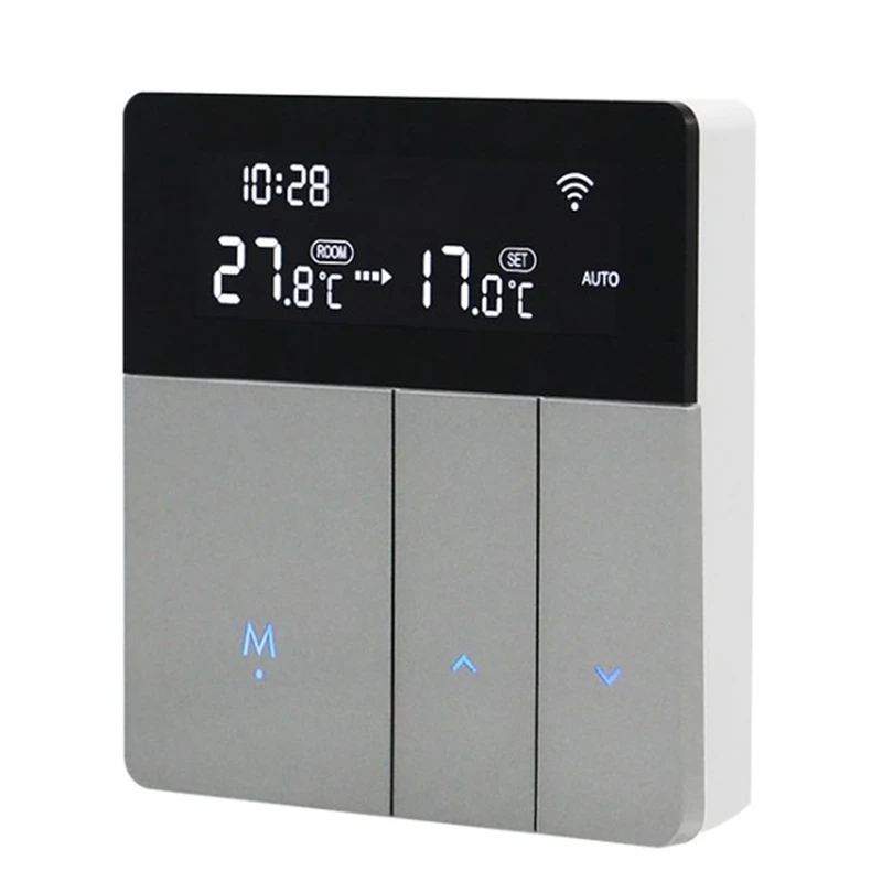 

Retail Tuya Wifi Smart Temperature Controller Thermostat Backlight Brightness Automatic Adjustment APP Remote Control