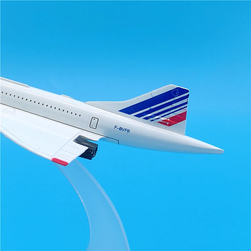 1:400 масштаб 16 см Concorde Air Франция модель самолета 1976-2003 литой под давлением самолет игрушка самолеты сверхзвуковой авиалайнер подарок коллекционный