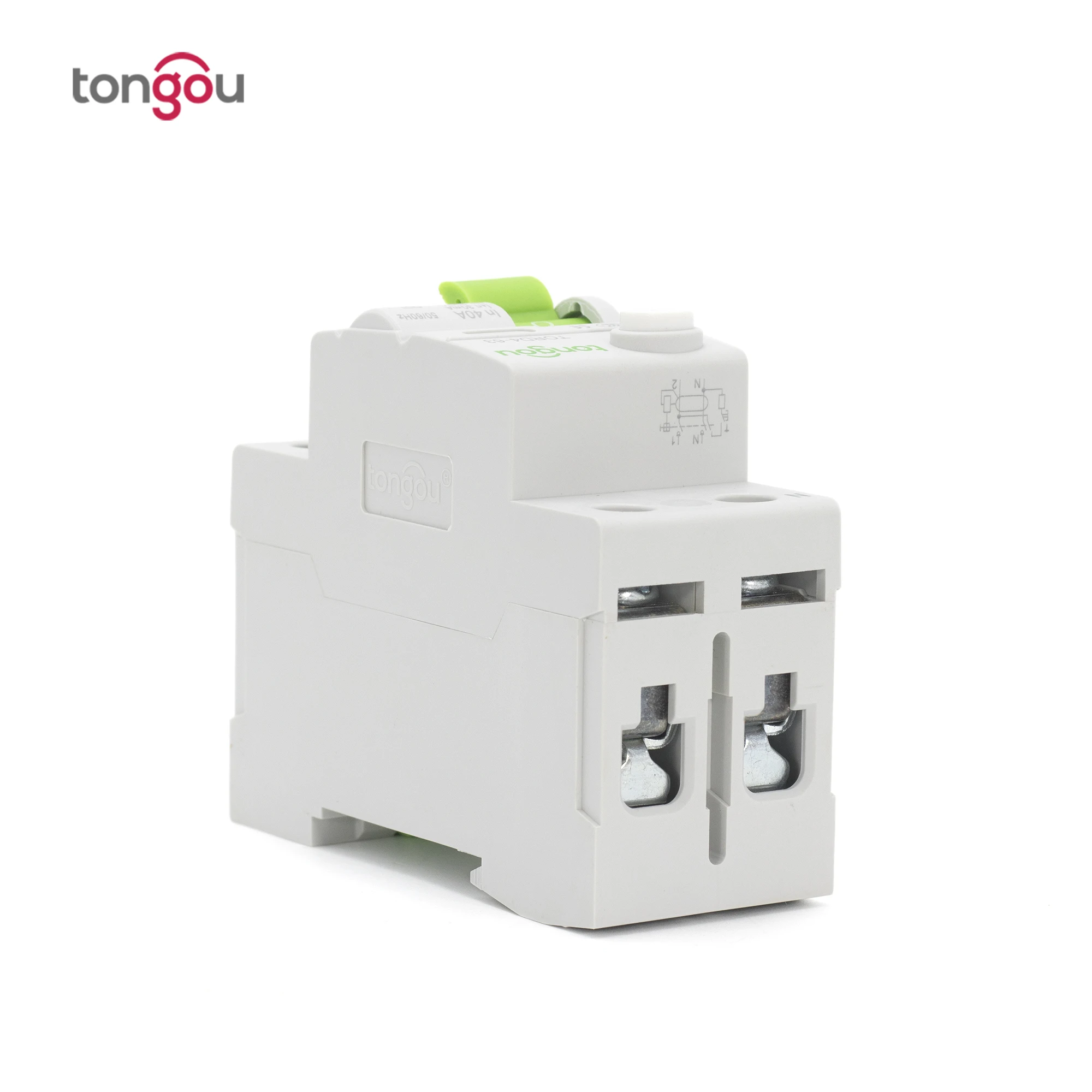 AC 2P 16A 10 мА 30 мА 6KA RCCB RCD 110 в 230 В узловой ток автоматический Выключатель дифференциальный выключатель переключатель безопасности TORD4-63