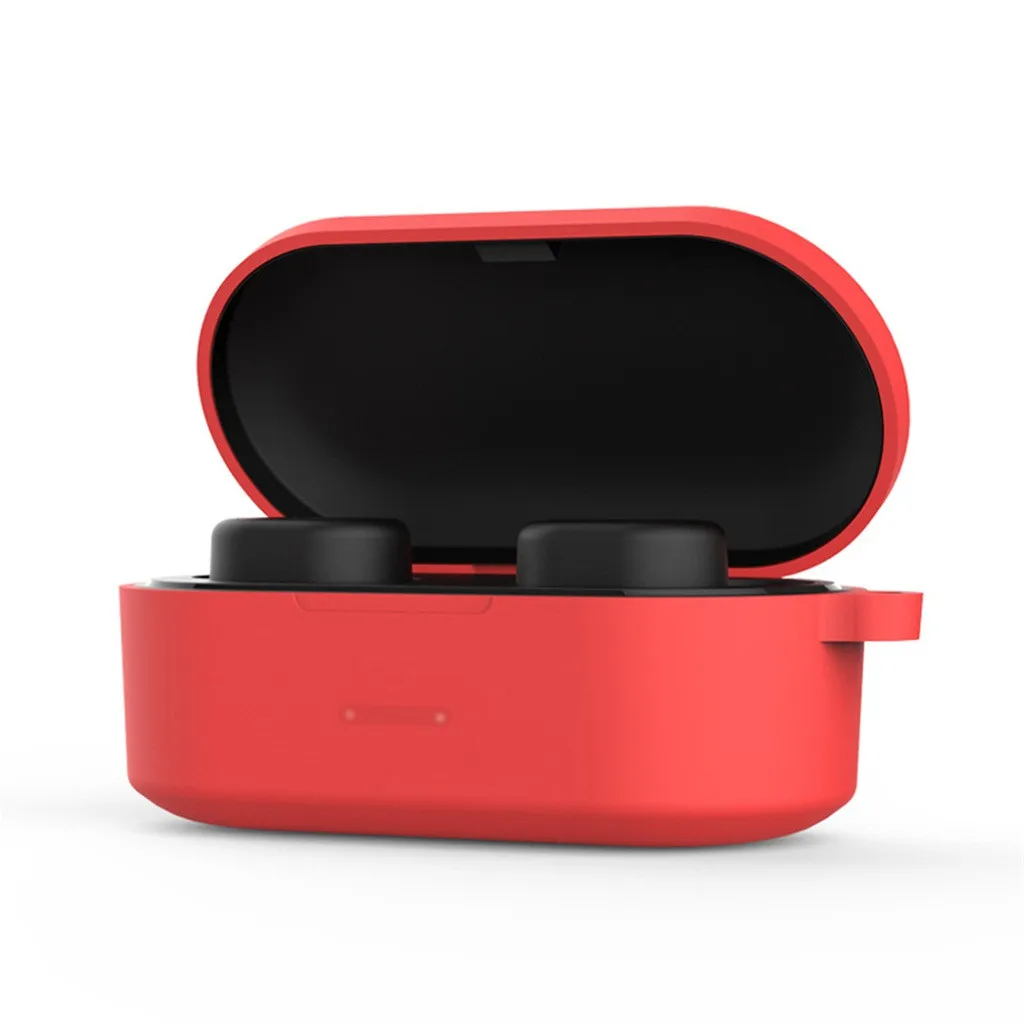 Беспроводной защитный чехол с Bluetooth для наушников QCY T1 QS2 Зарядные Чехлы