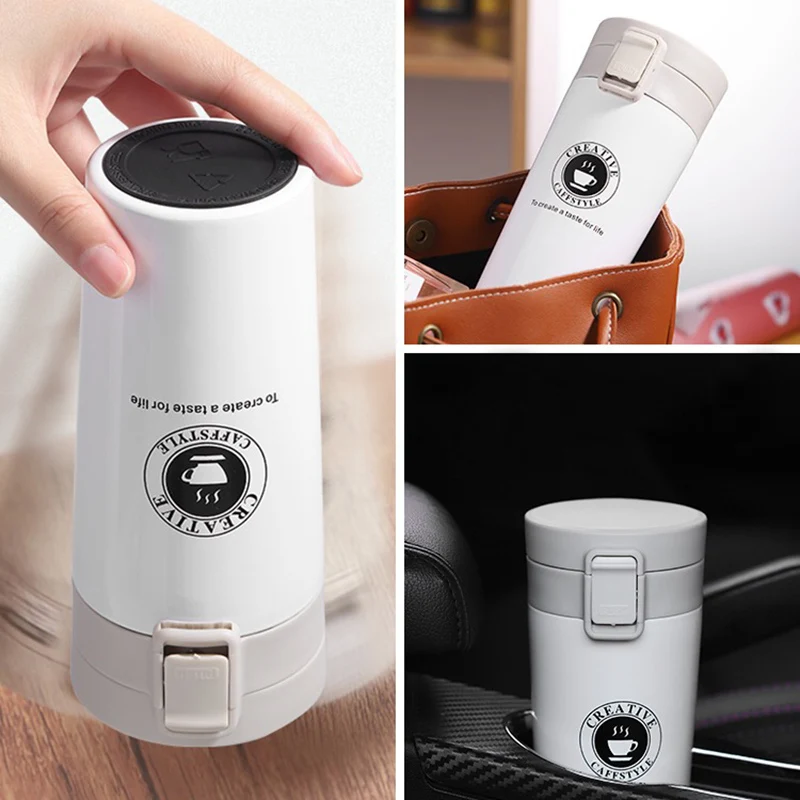 Кофейная кружка дорожная Автомобильная чашка изолированная вакуумная с