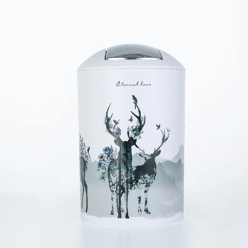 MINIFUN печать Европейский пластик Лось ванная комната 6 Комплект туалетные