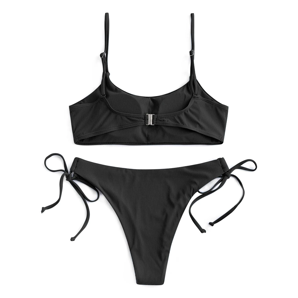 Микро-бикини Однотонный женский купальник сексуальный купальный костюм пляжная