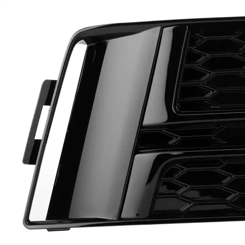 

mesh grille car accessories Front Bumper Lower Grille Glossy Black 8W0807681F Fit for A4 S4 B9 2016-2018 grill mesh