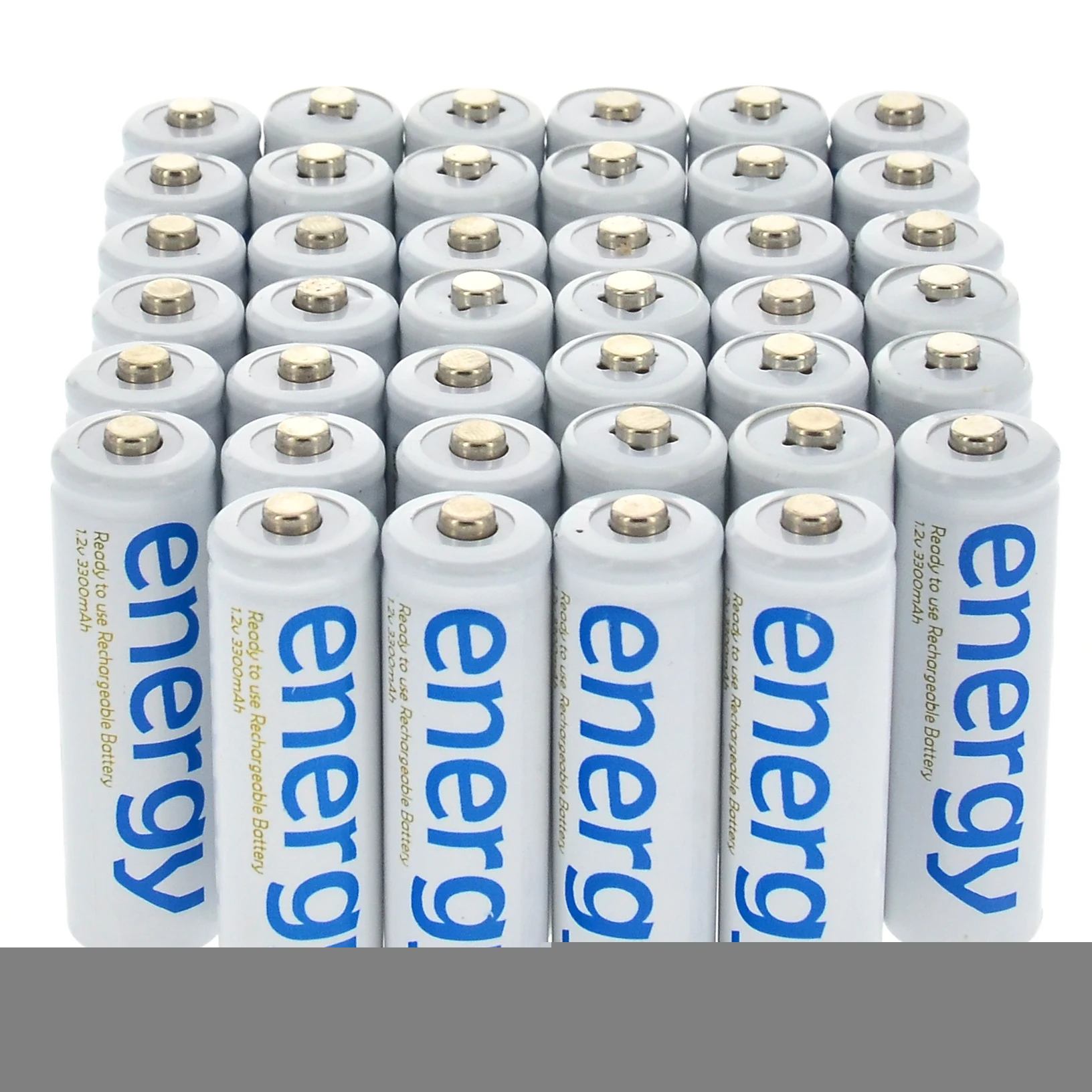 

40pcs AAA 3A 2000mAh 1.2V Ni-Mh Energy Rechargeable Battery