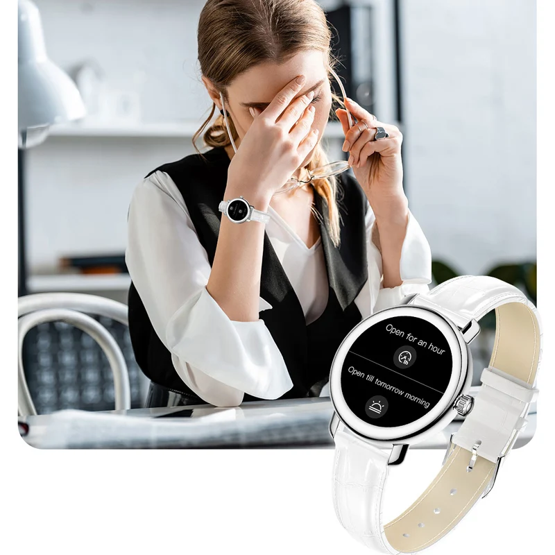 Смарт-часы Rollstimi 2022 женские модные фитнес bluetooth напоминание спортивный браслет