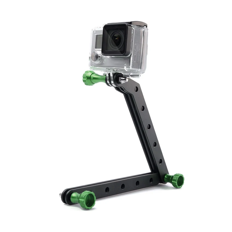 Селфи палка на шлем с ЧПУ удлинитель винтами для экшн камеры GoPro Hero 7 6 5 4 Session Yi 4K Sjcam