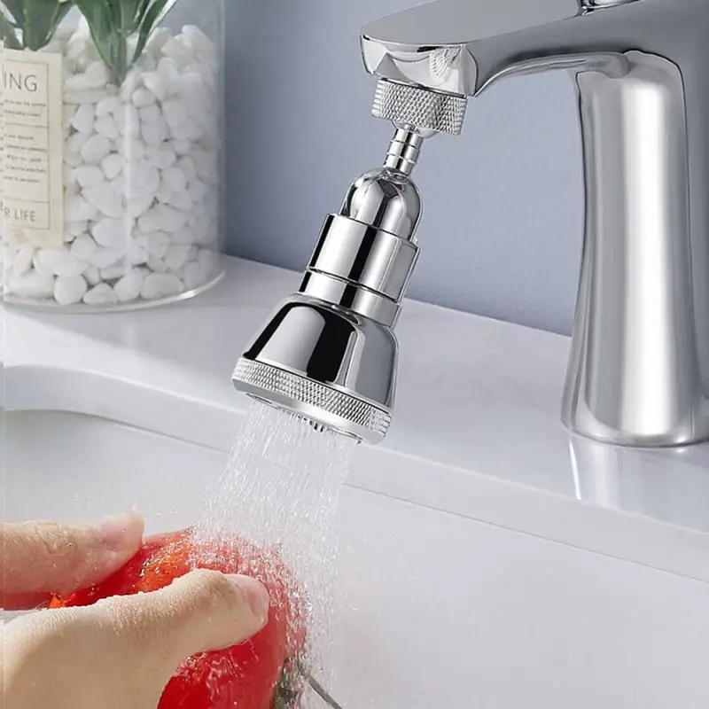 

720 Degree Universal Splash-proof Faucet, Two-stage Water Outlet Aerator, Wash Basin Joint Extender