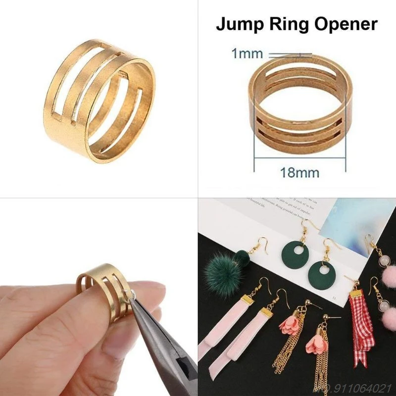 

3000 PCs Silver Gold Bronze Color Alloy Open Jump Rings For DIY Jewelry Making Components Mixed 1 Box N12 20 Dropshipping