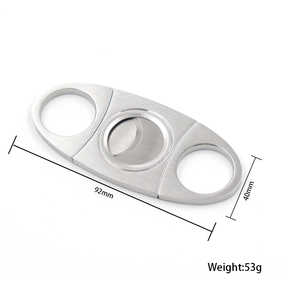 

1 шт. сигар табак Нержавеющая сталь лезвие ножниц карманная дым Ножи