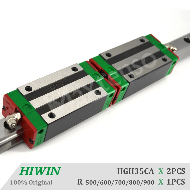HIWIN HGH35 ЧПУ комплект линейной направляющей рельсы 500 600 700 800 мм HGR35 для станкового