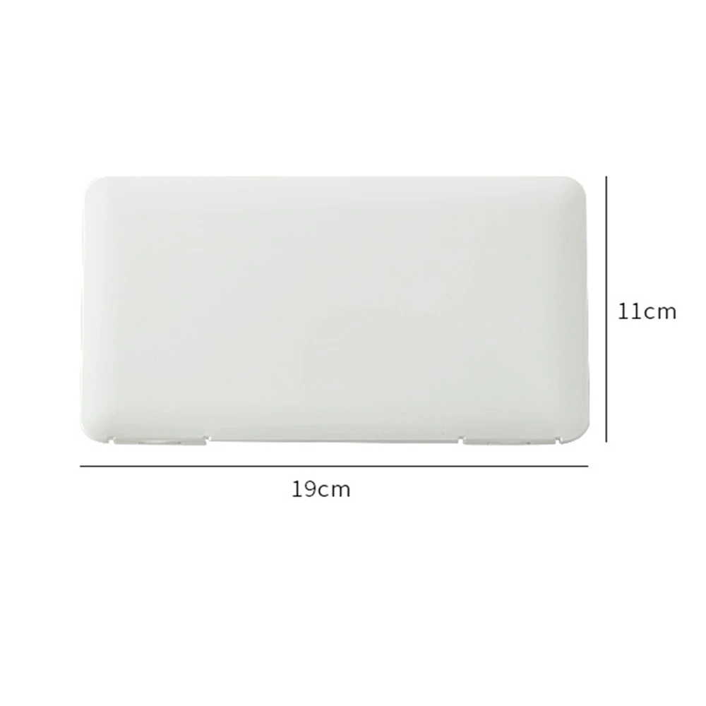 

Portable Transparant Mask Storage Box Mask Useful Dust-proof Pollution-proof Security Mask Box Organizer