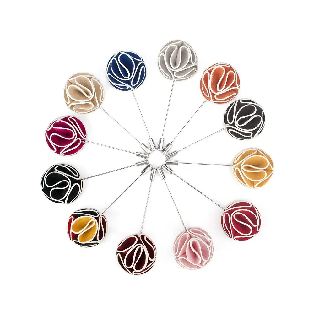 Мужская брошь-цветок на лацкан палка Брошь булавка винтажная Свадебная