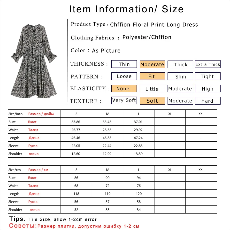 

Floral Print Woman Dress V Neck Long Sleeve Tunic Long Chiffon Dress Women 2020 Autumn Winter Sexy Maxi Dresses For Women Robe