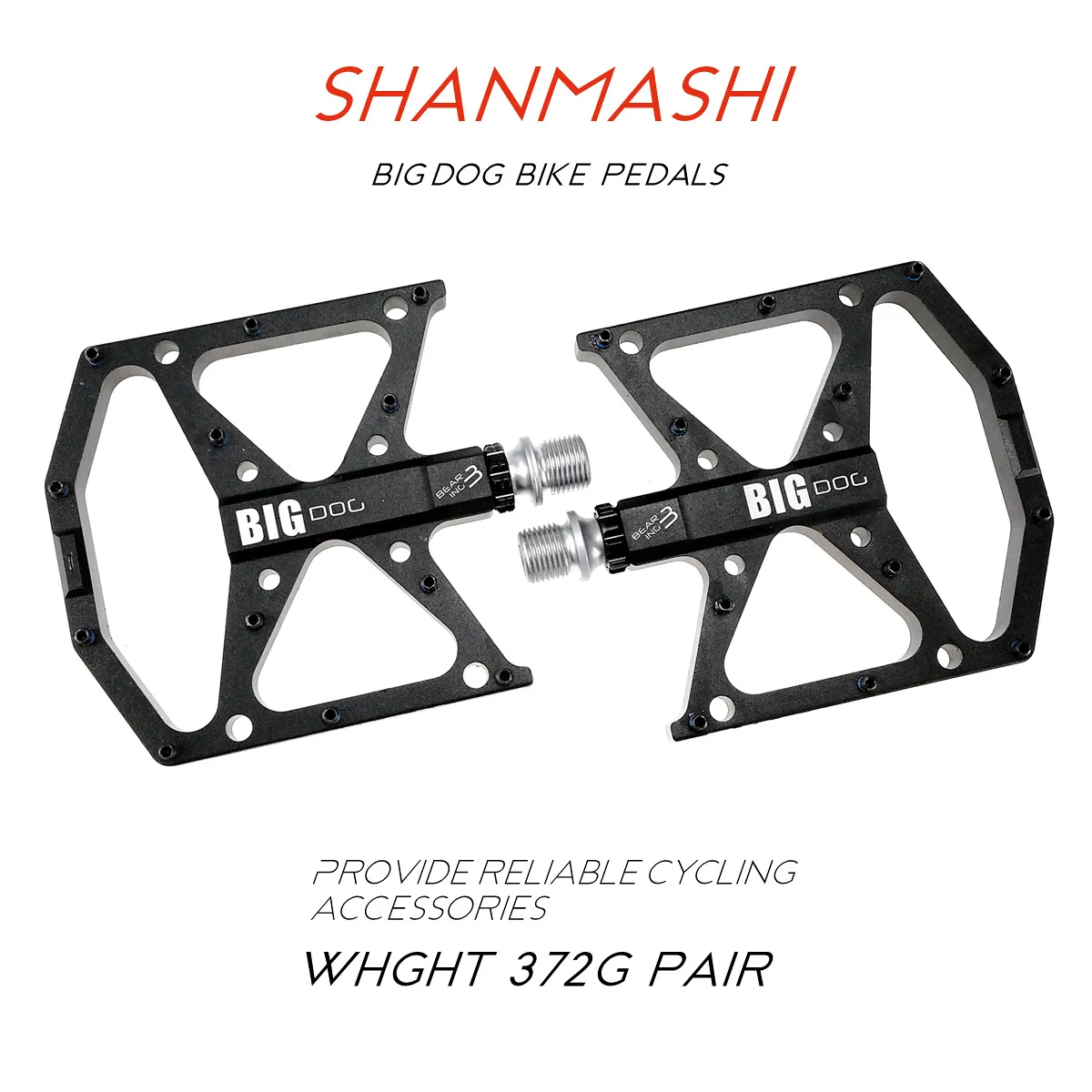 

Big Dog Pedal Mountain Bike 3 Palin Pedal Bicycle Palin Wide Non-slip Pedal Comfortable Pedal