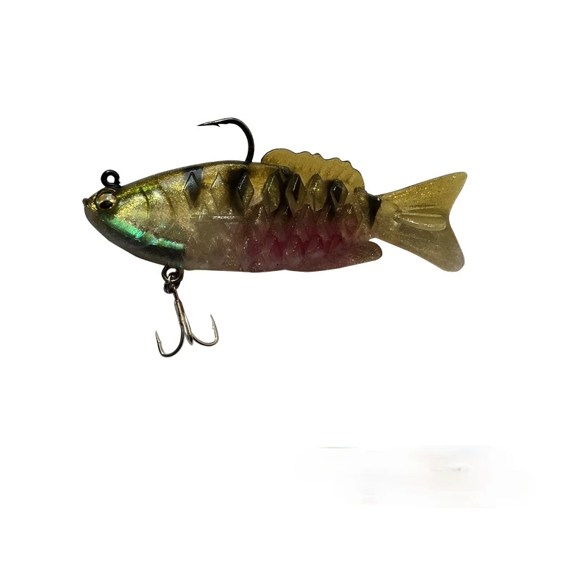 

Four piece suit Larva Soft Fishing Lure 90mm 20g Artificial Lures Silicone Wobblers Pike Swimbait Jigging Plastic Baits