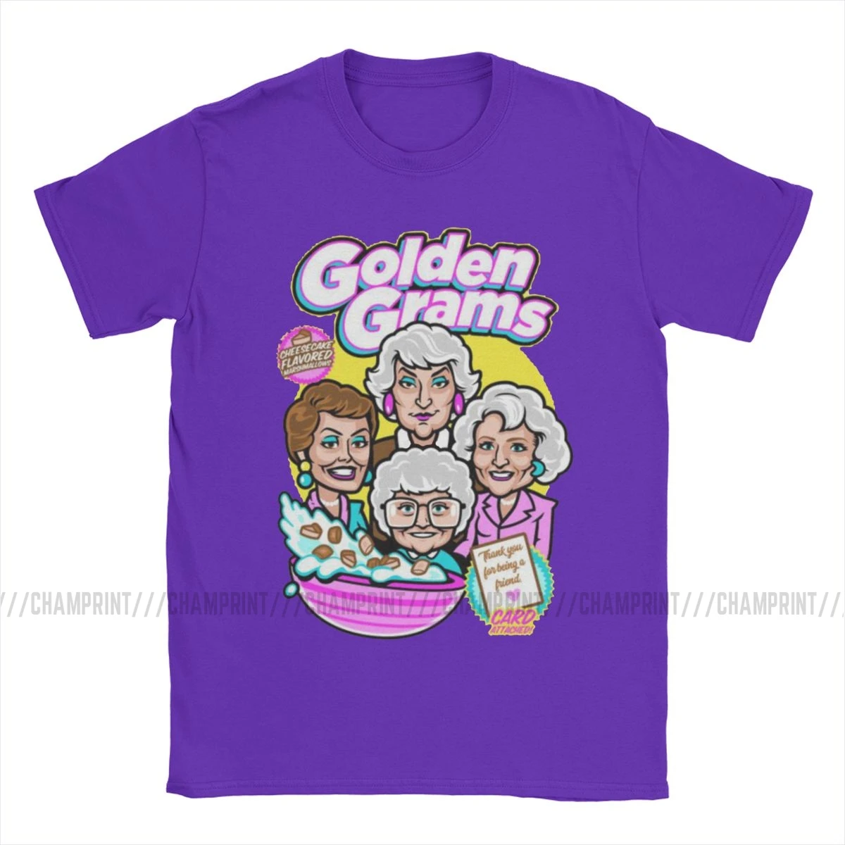 Мужская футболка с золотыми граммами хлопковая одежда для девочек изображением