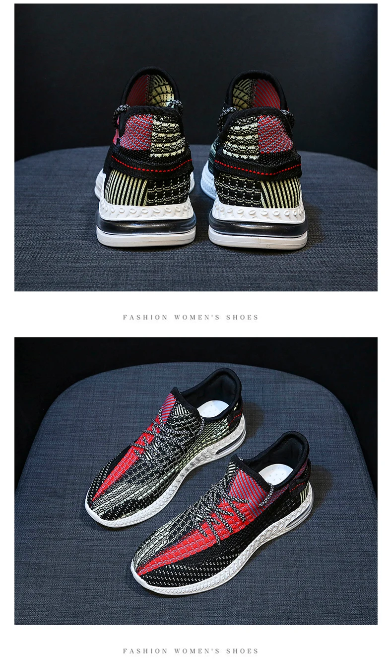 Comfortable inner ladies casual shoes 360 degree breathable wicking sports shoes women's vulcanized shoes beautiful and generous
