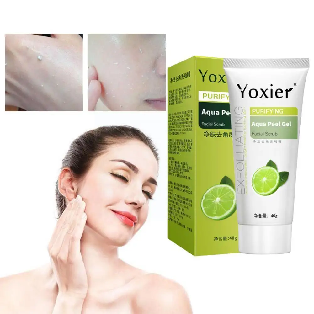 

Deep Cleansing Exfoliating Gel Whitening Moisturizing Removal Scrub Repair Cleanser And Acne Blackhead Care Skin K5O5