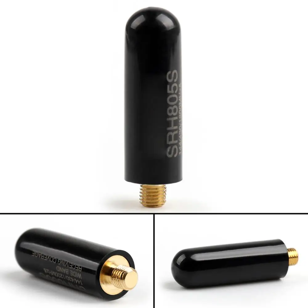 Artudatech 1Pcs SRH805S 144/430MHz Dual Band Antenna For Motorola Radio GP338 GP328 GP68 45mm