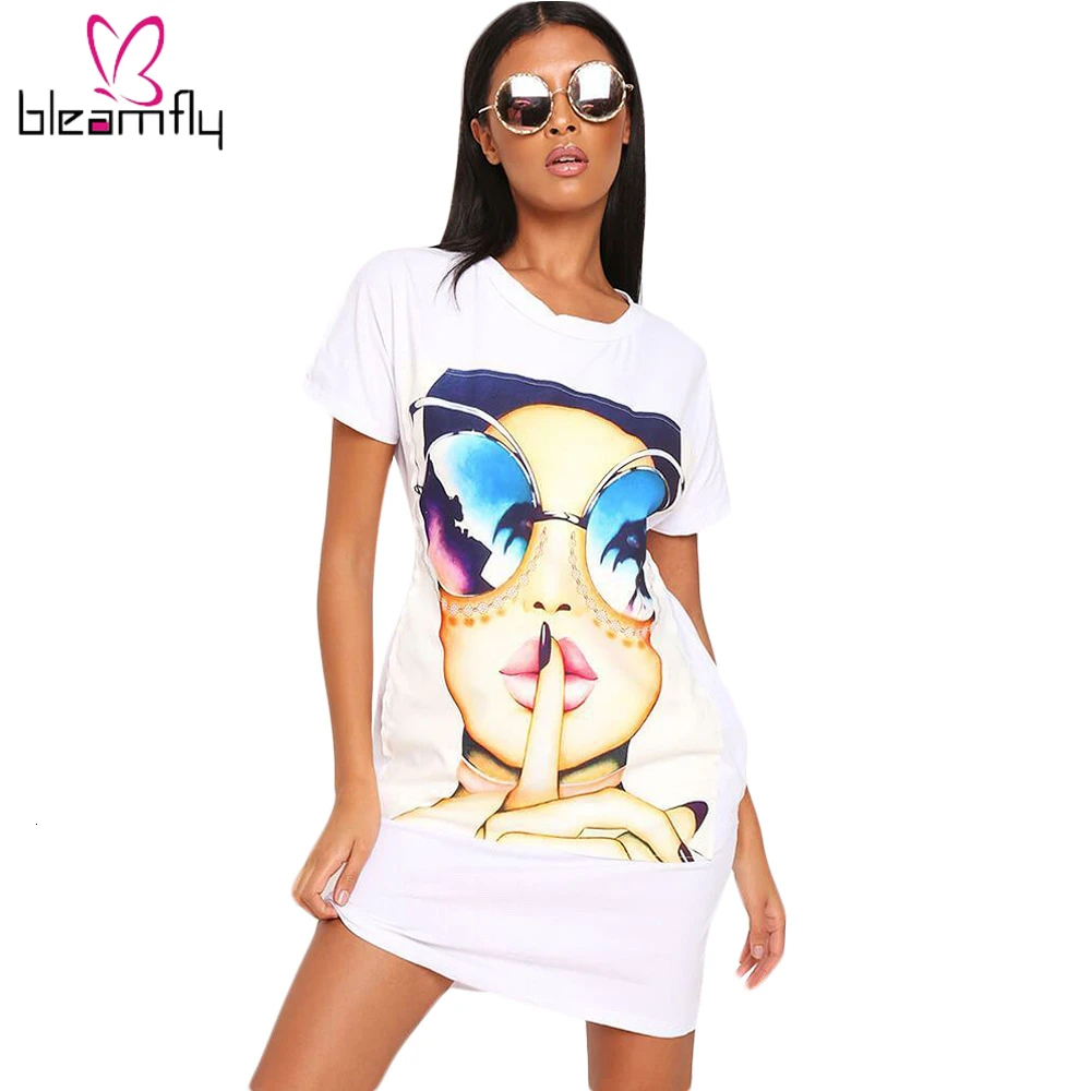 2019 женское летнее приталенное мини платье футболка с коротким рукавом и круглым