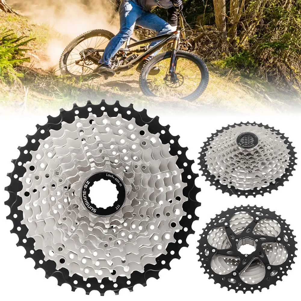 

Bike 10 Speed Freewheel Bicycle Cassette Flywheel 10 Speed Sprocket MTB Road Bicycle 11-12-13-15-18-21-24-28-32-36-42T Freewheel