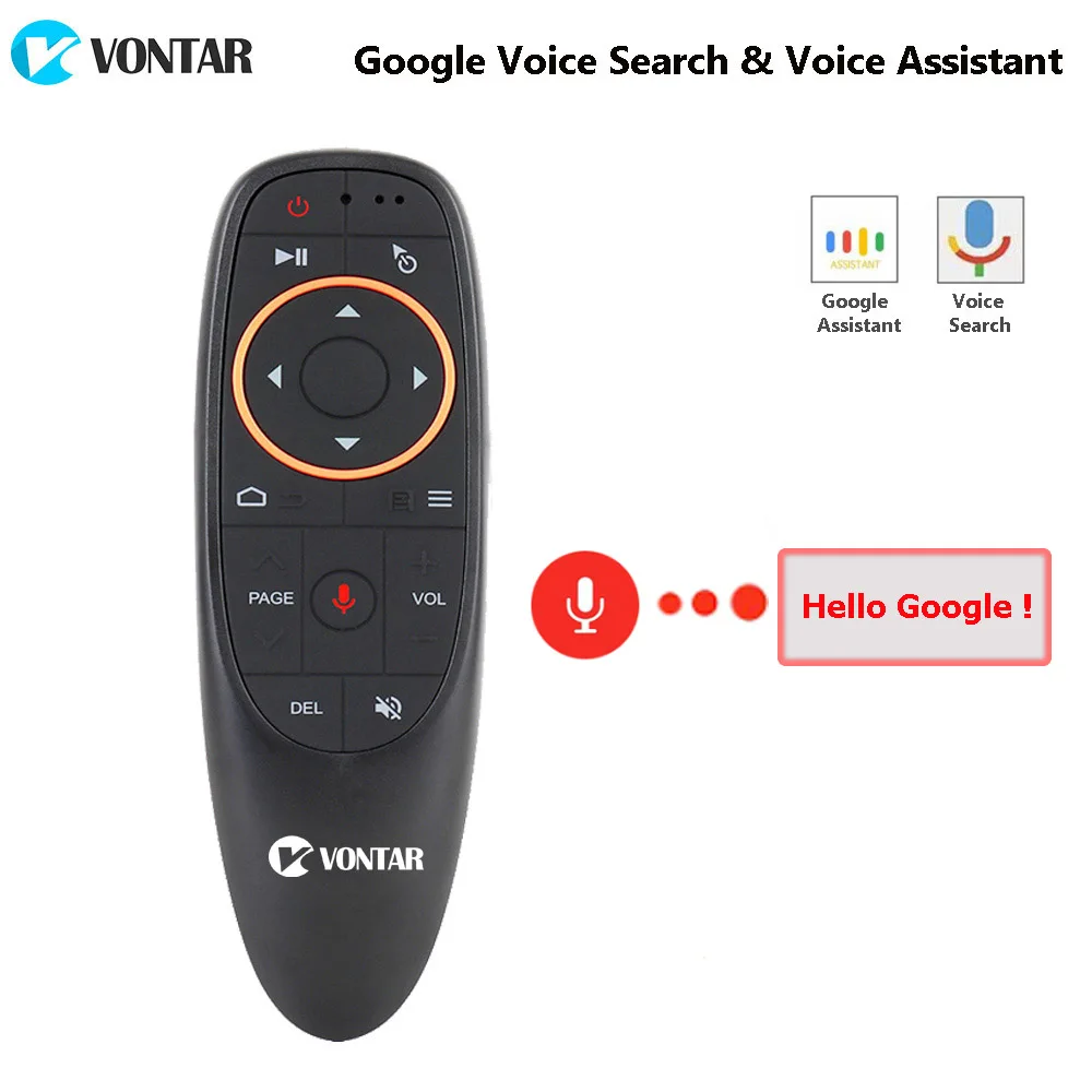 google voice remote control gyro sensing ir learning mini 2 4g wireless air mouse keyboard for android 11 0 10 0 9 0 tv box free global shipping