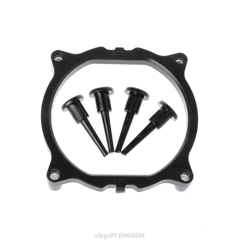 

Computer CPU Heatsink Cooling Fan Mounting Bracket Holder Base for intel 1366 M21 21 Dropship