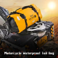 motorcycle waterproof tail bag travel outdoor motorbike backpack motorcycle seat bags divingswimminghiking drivingtravel kits