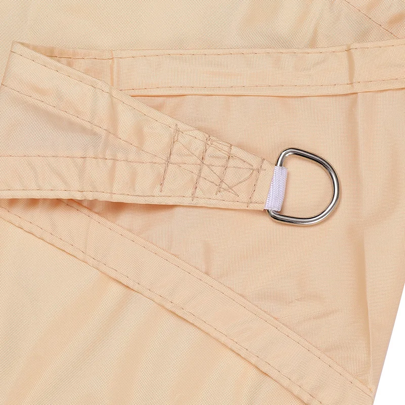 

Hot Sales 3 X 3 Meters Square Outdoor Garden Sunshade Sail Waterproof and UV-proof Awning To Block Rain and Snow