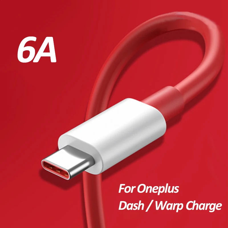 

6A кабель для быстрой зарядки для Oneplus Warp Dash USB C, Зарядные кабели для One Plus 8 7 Pro 7 t 7 T 6t 6 5t 5 3t Warp, зарядный провод, шнур