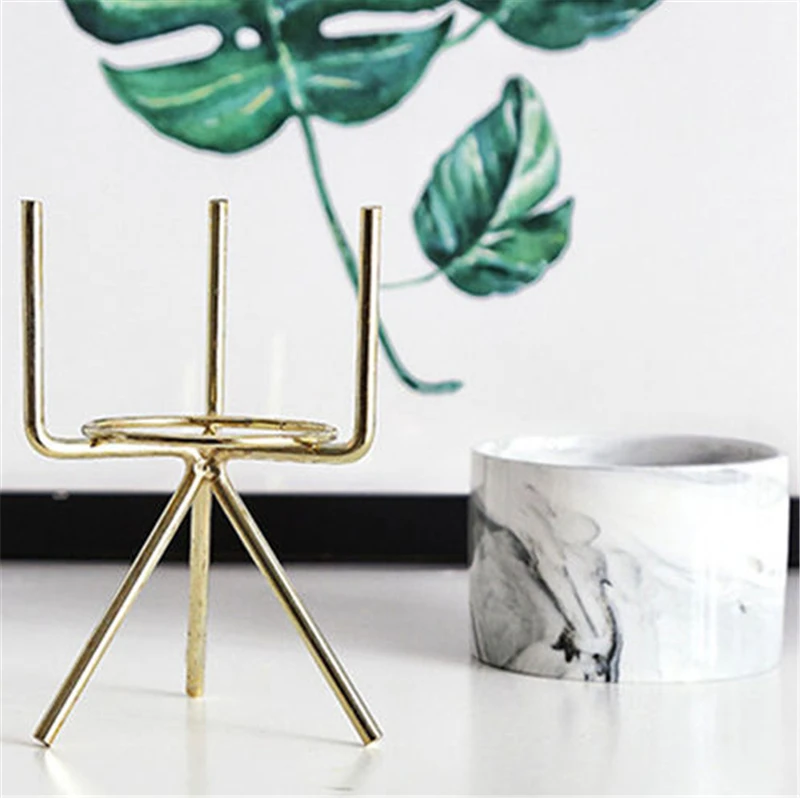 1 шт. в скандинавском стиле керамический цветочный горшок стенд минимализм