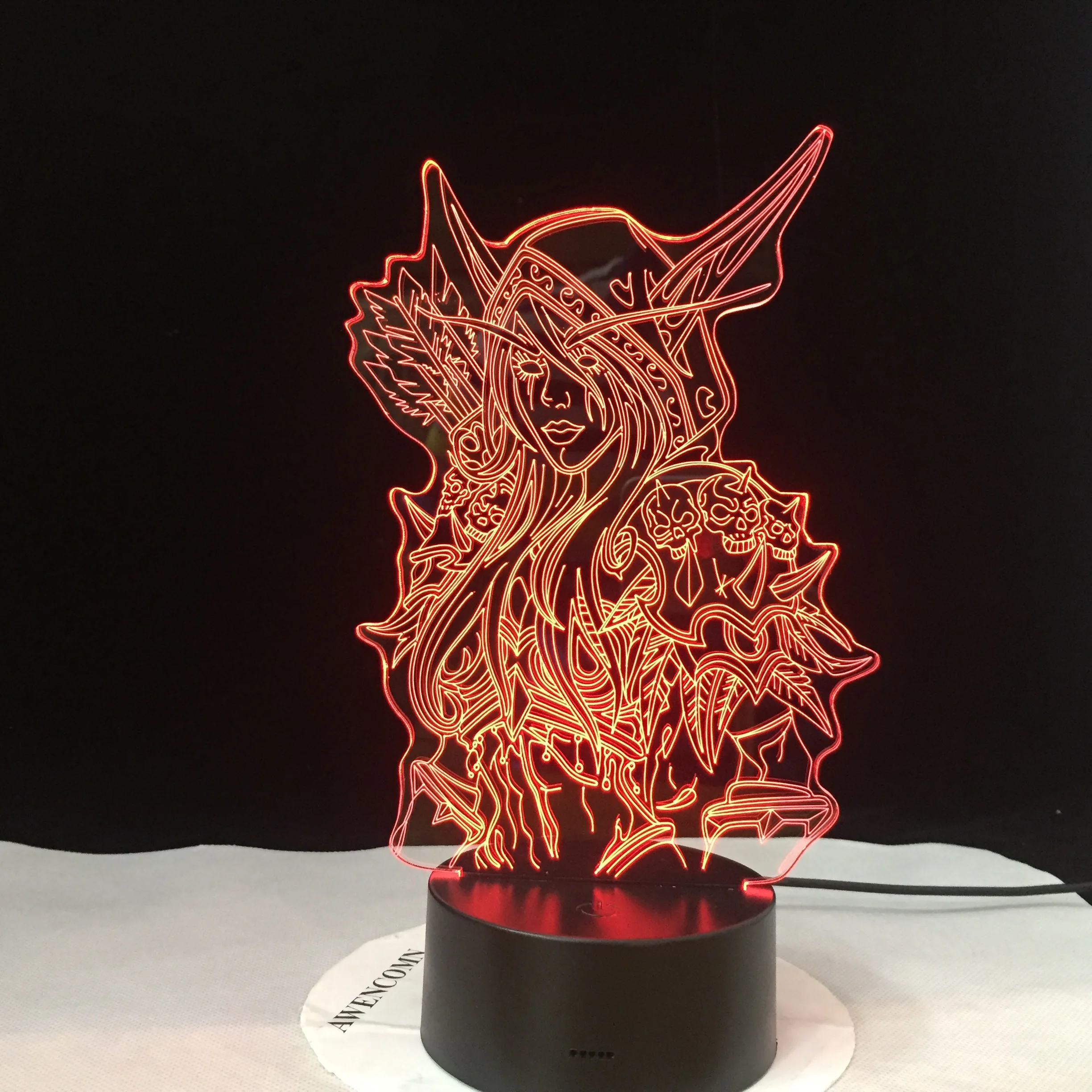 Лампа светодиодная детская World Of Warcraft с USB-портом | Лампы и освещение