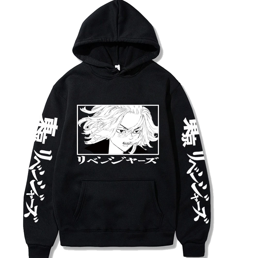 

Tokyo Revengers Hot Anime Hoodie Long Sleeve Loose Print Man and Women